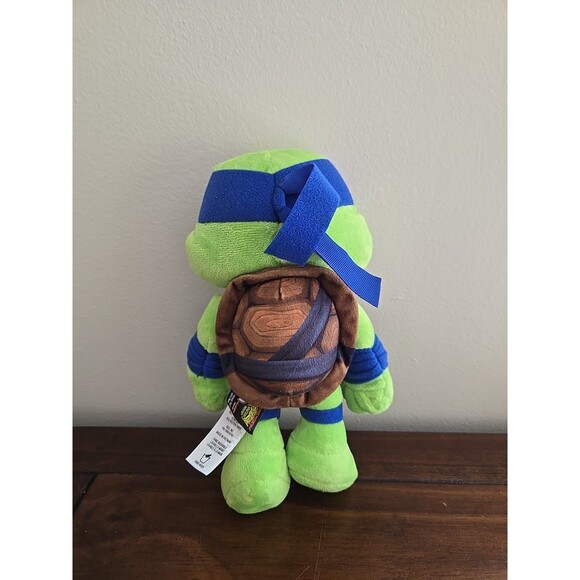 TMNT Teenage Mutant Ninja Turtles Leonardo Plush Mutant Mayhem 8" 2023 - Picture 3 of 5